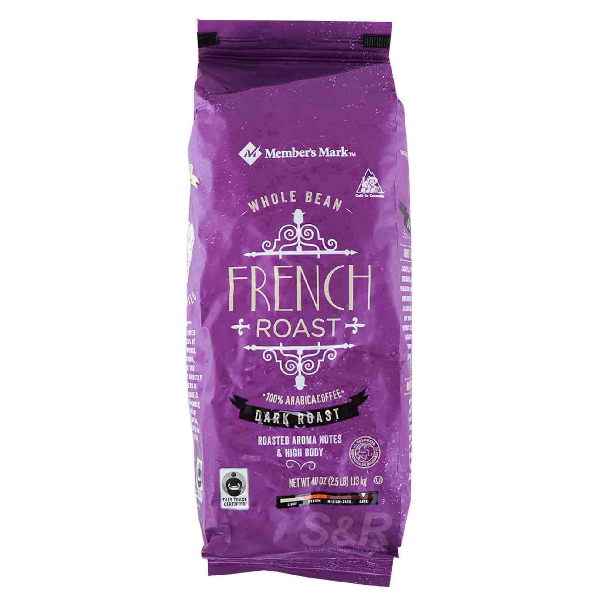 Member’s Mark Whole Bean French Roast Coffee 1.13kg